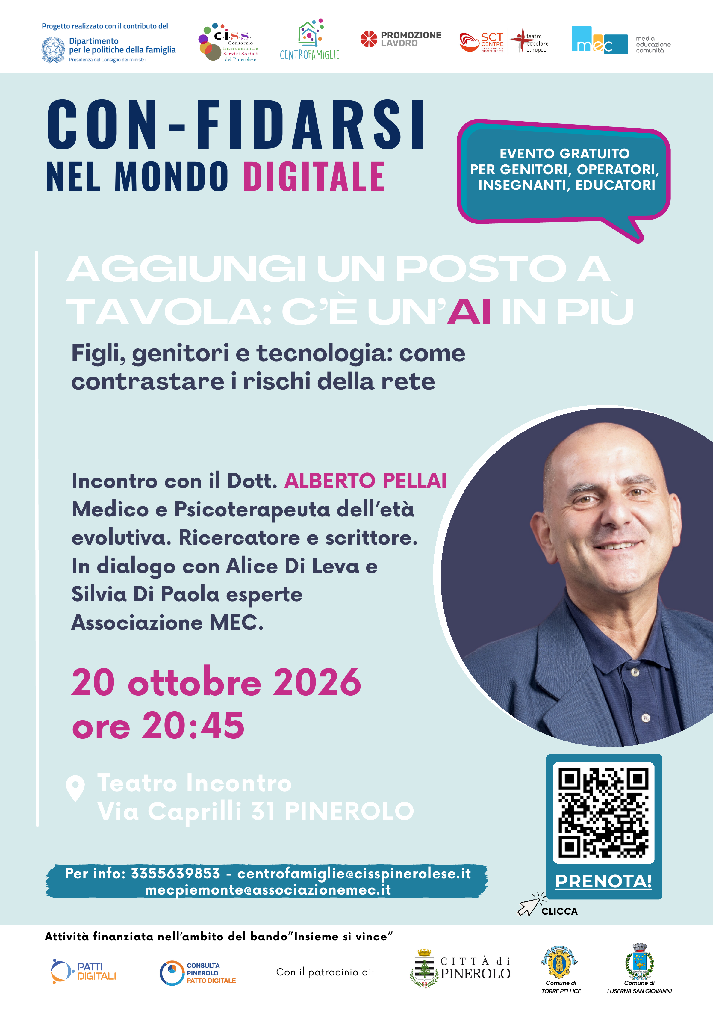 Locandina principale di Con-fidarsi nel mondo digitale