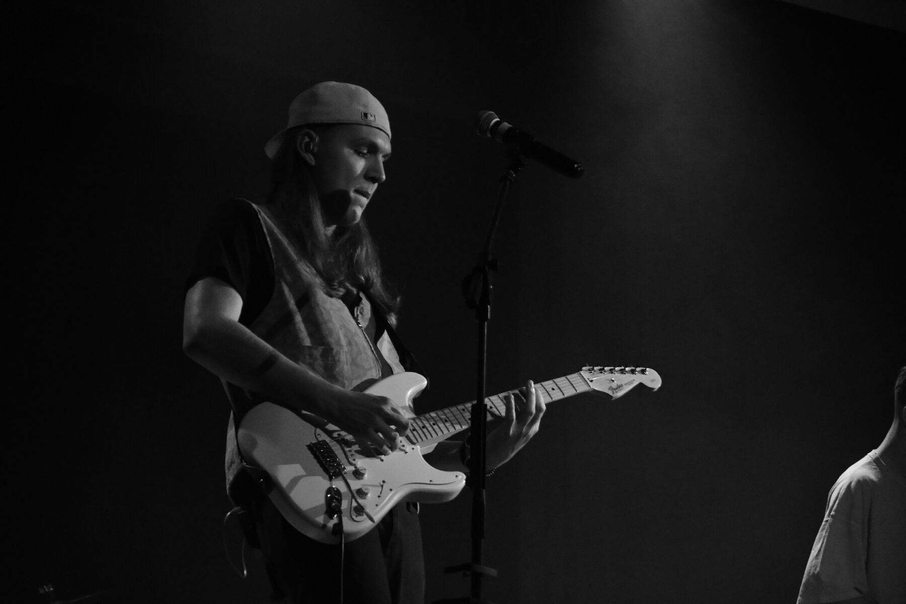Chitarrista sul palco